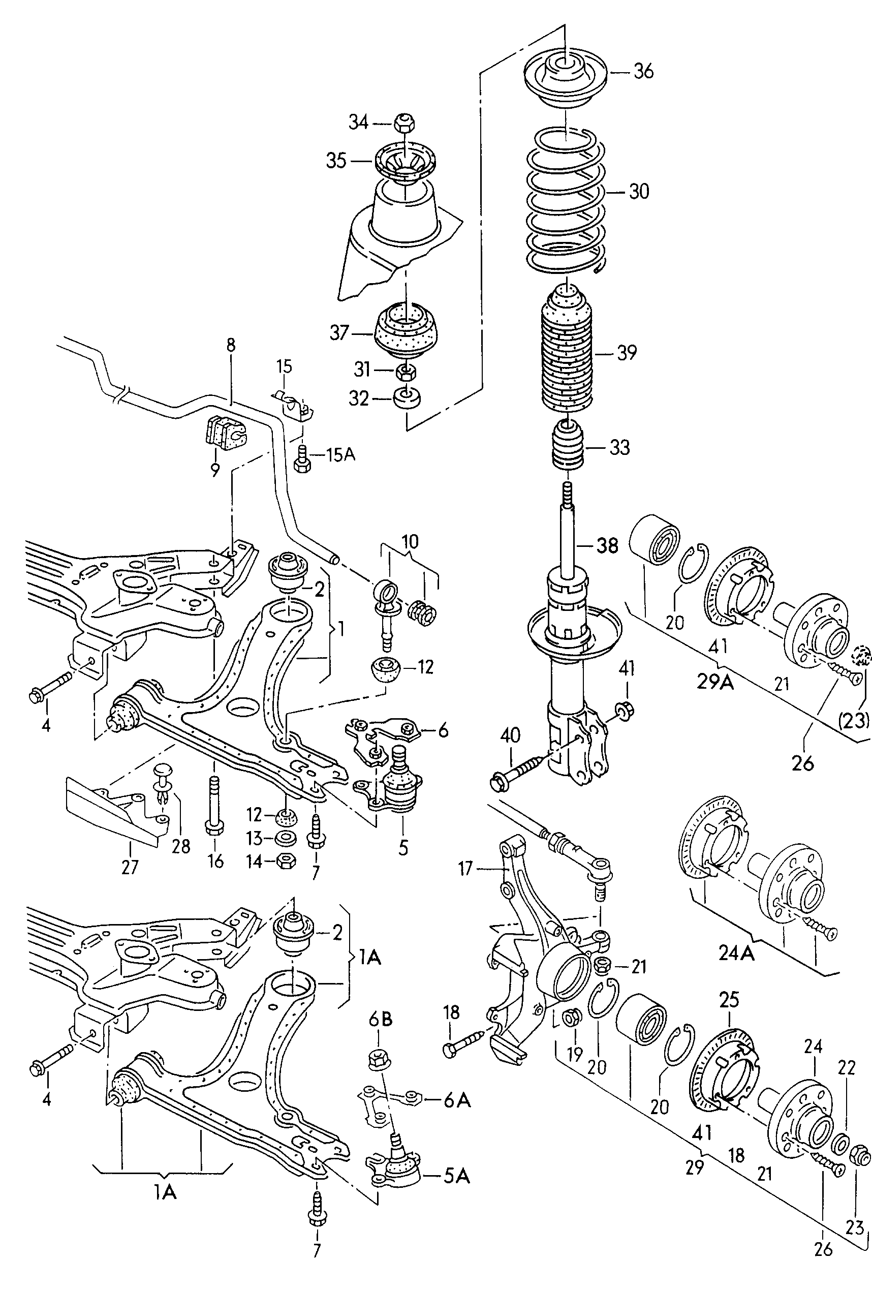 AUDI (FAW) 357 407 365 - Articulatie sarcina / ghidare parts5.com