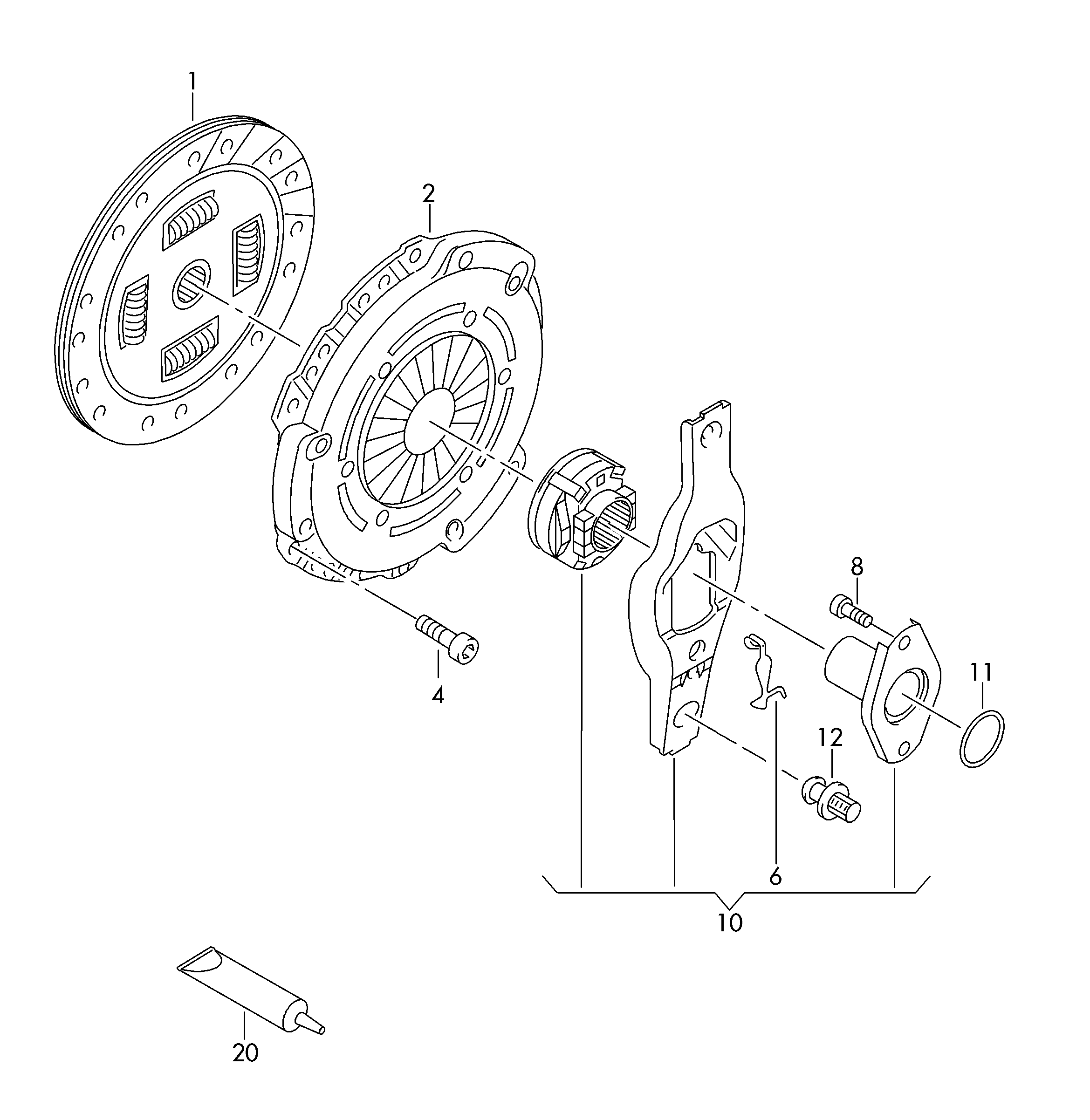 AUDI 02T 141 153 F - Σετ συμπλέκτη parts5.com