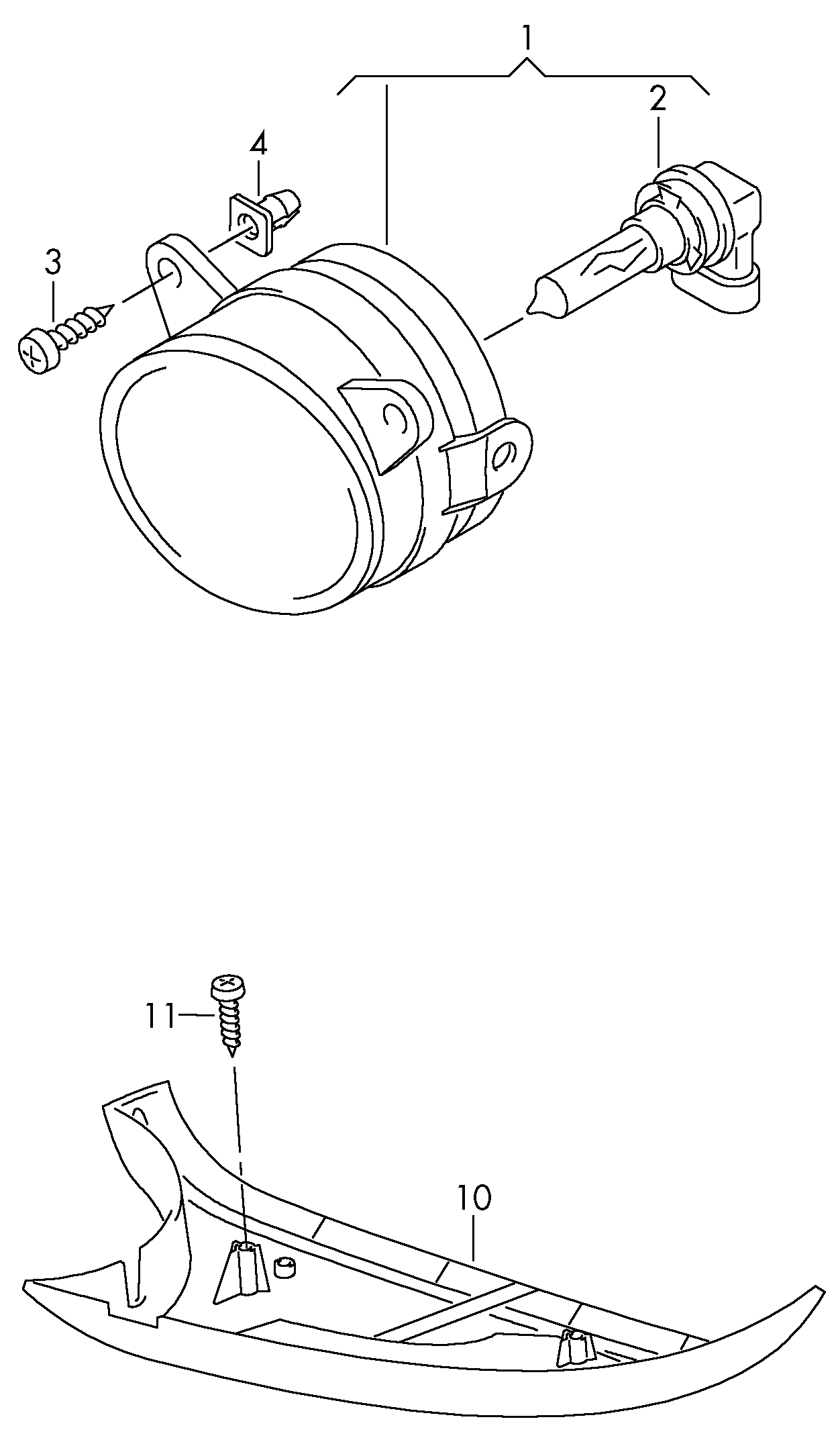 VAG 1Z0 949 101 C - Outside Mirror parts5.com