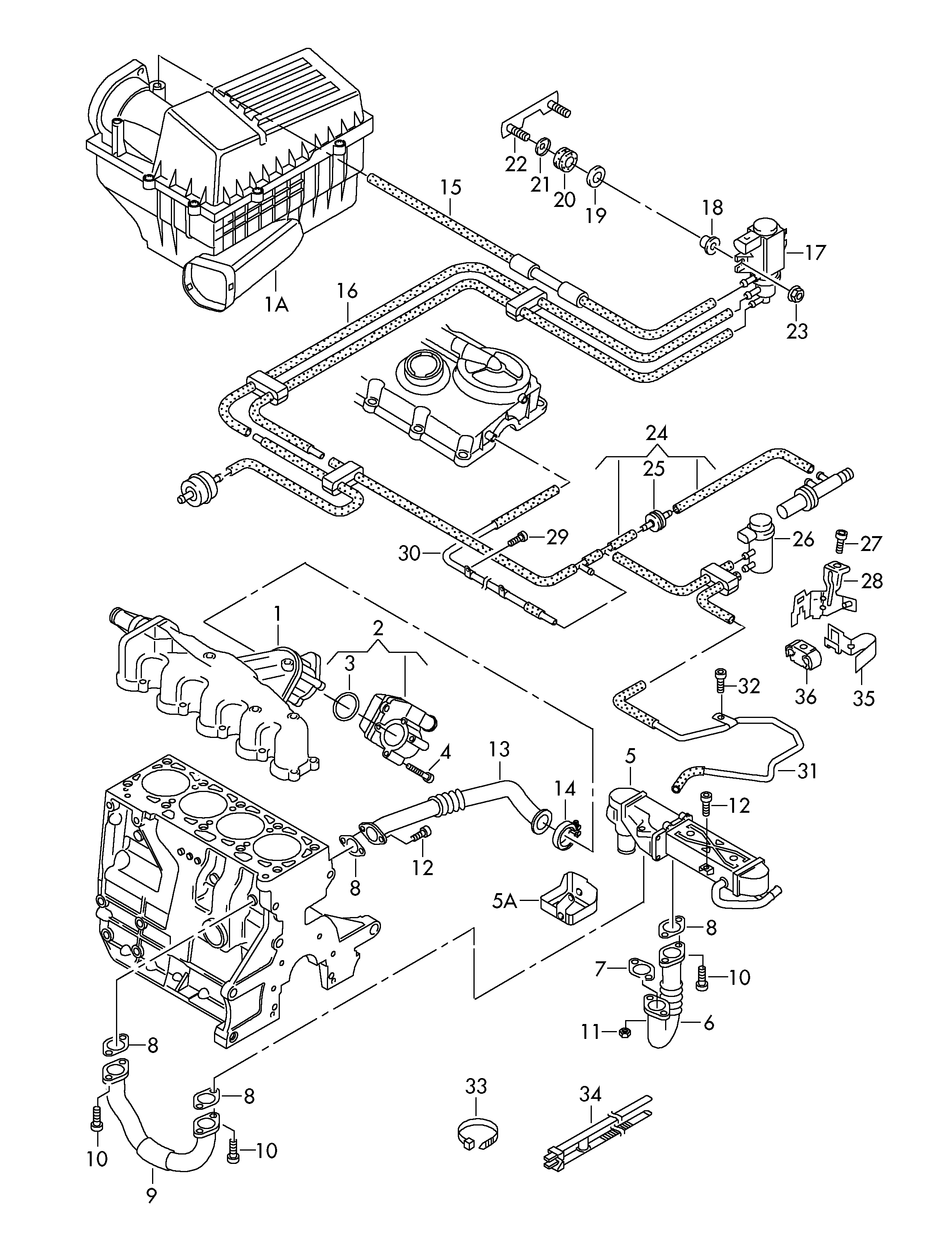 AUDI 03L 131 512 DQ - AGR - Modul parts5.com