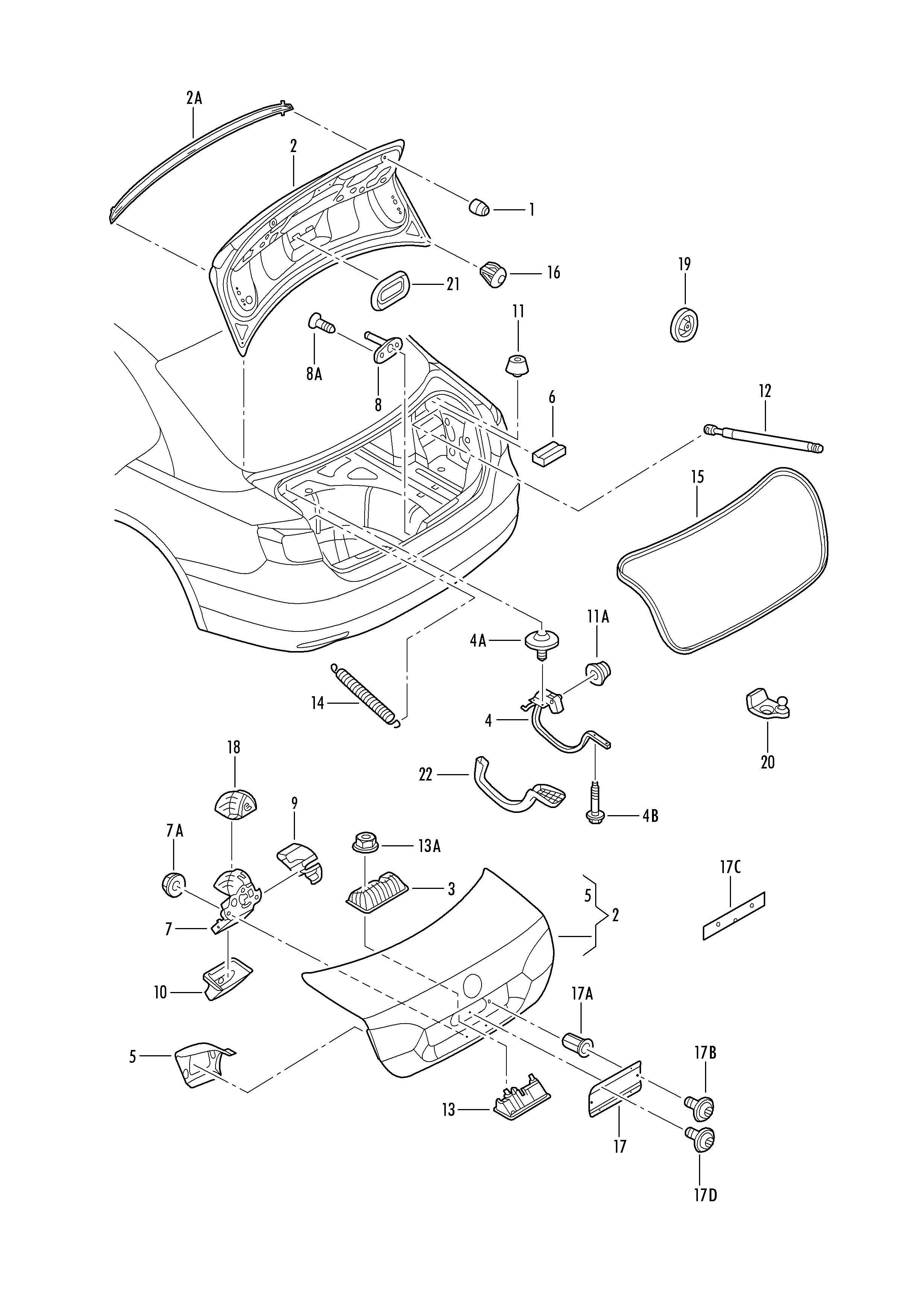 VW 5N0 827 566T - Ручка двери parts5.com