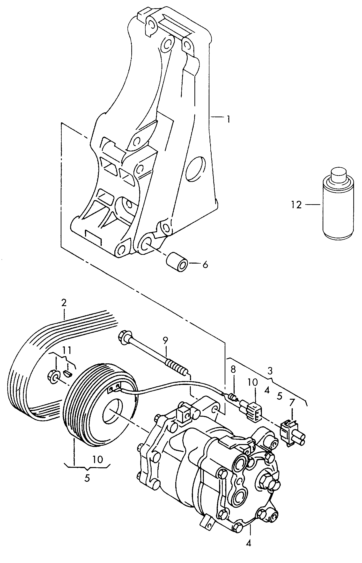 Seat 036 145 933 Q - Curea transmisie cu caneluri parts5.com