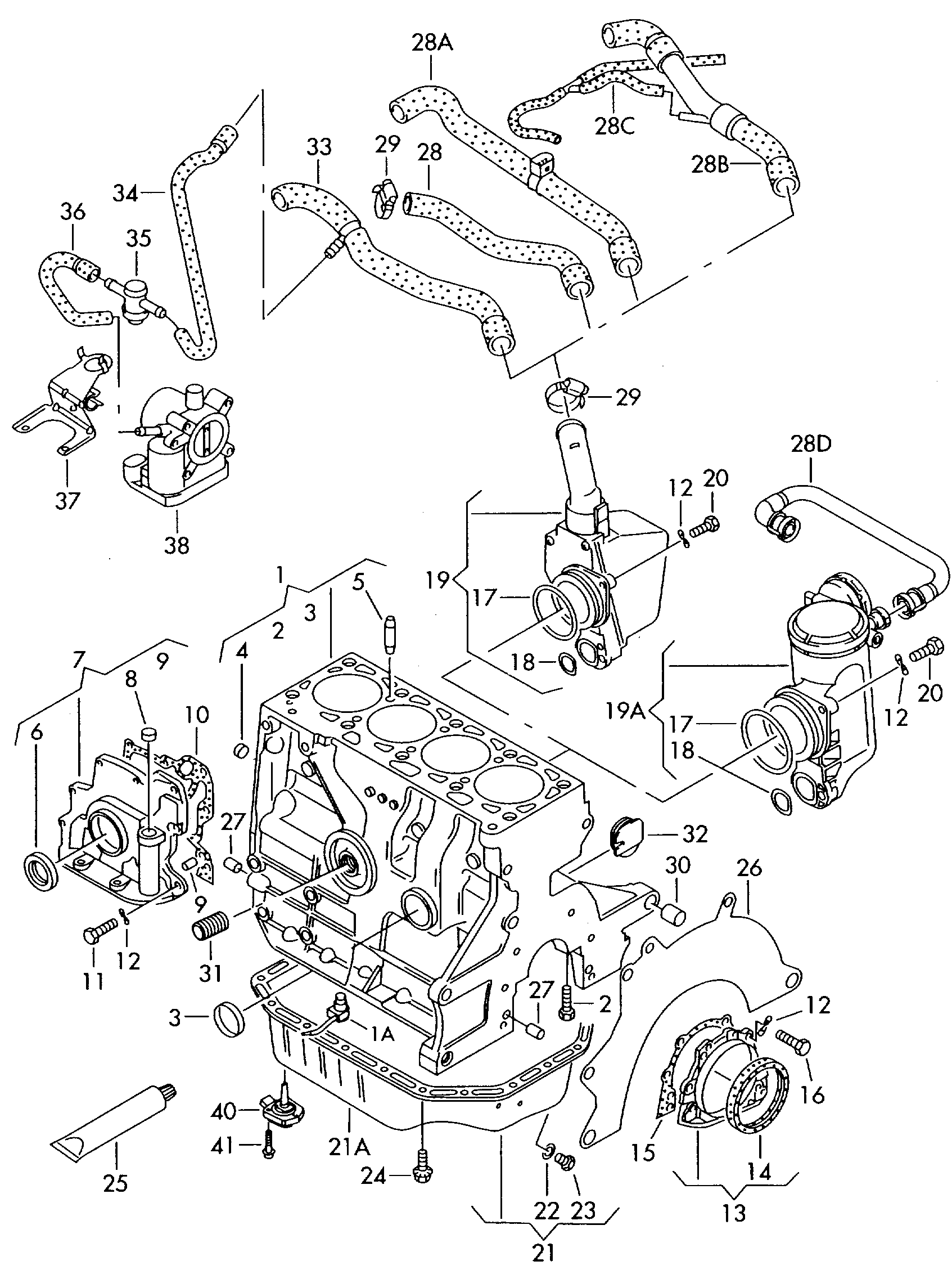 CUPRA 036 103 085 H - Shaft oil seal parts5.com