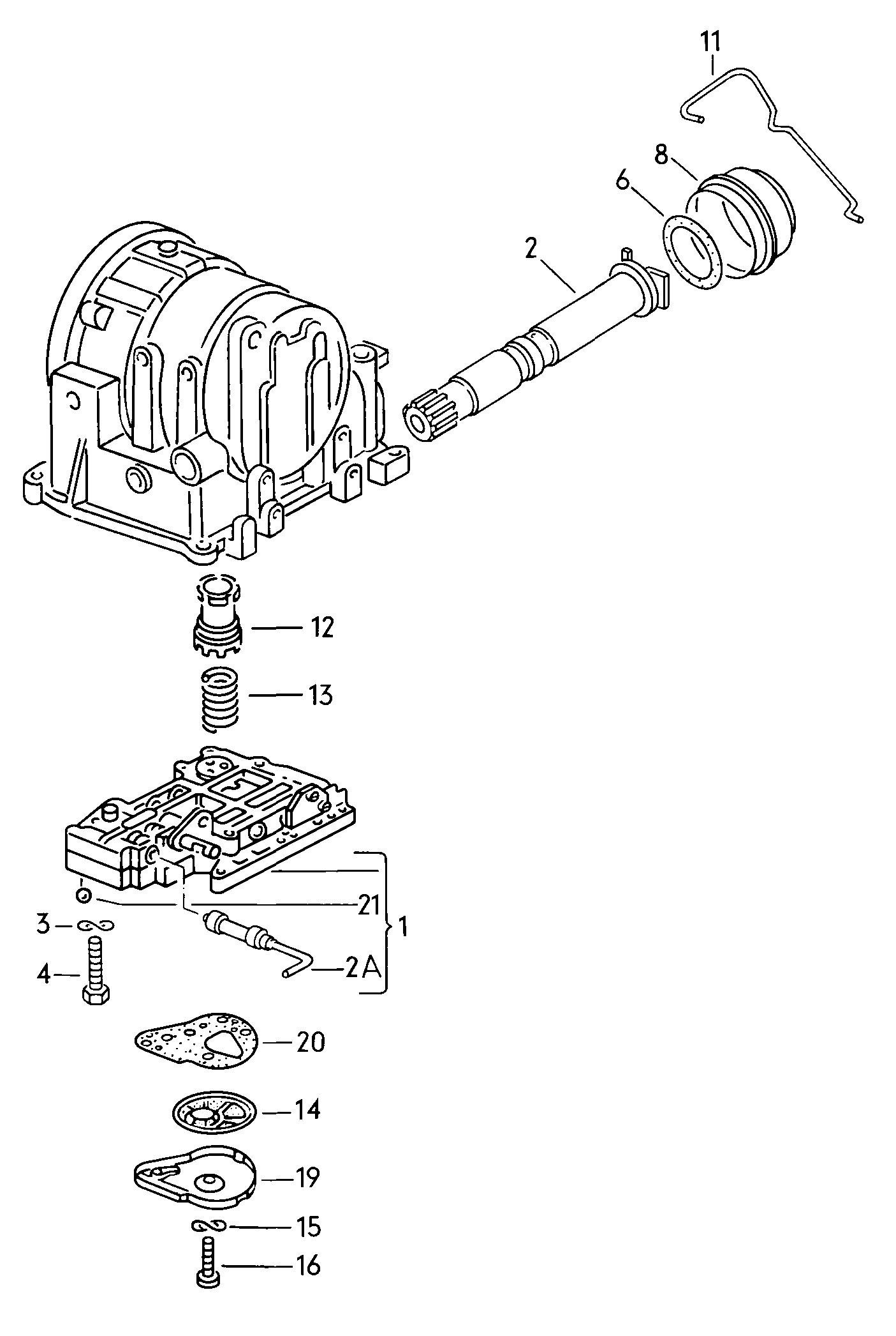 VAG 010 325 421 A - Filtru hidraulic, cutie de viteze automata parts5.com