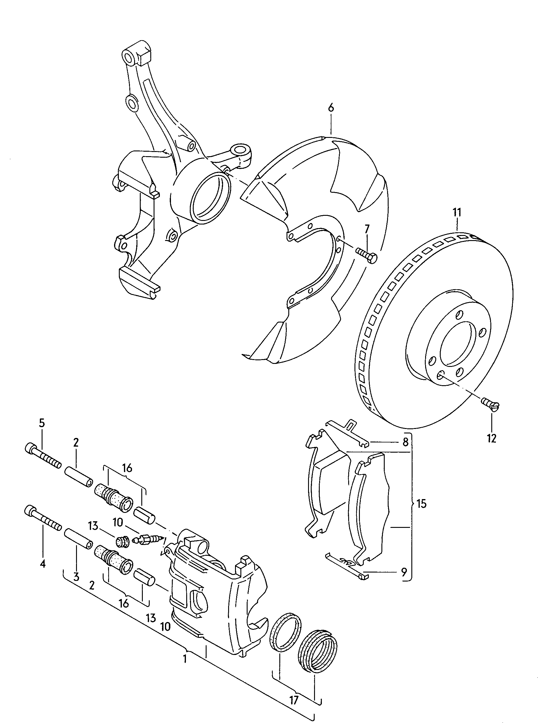 Seat 321615301C - Disc frana parts5.com