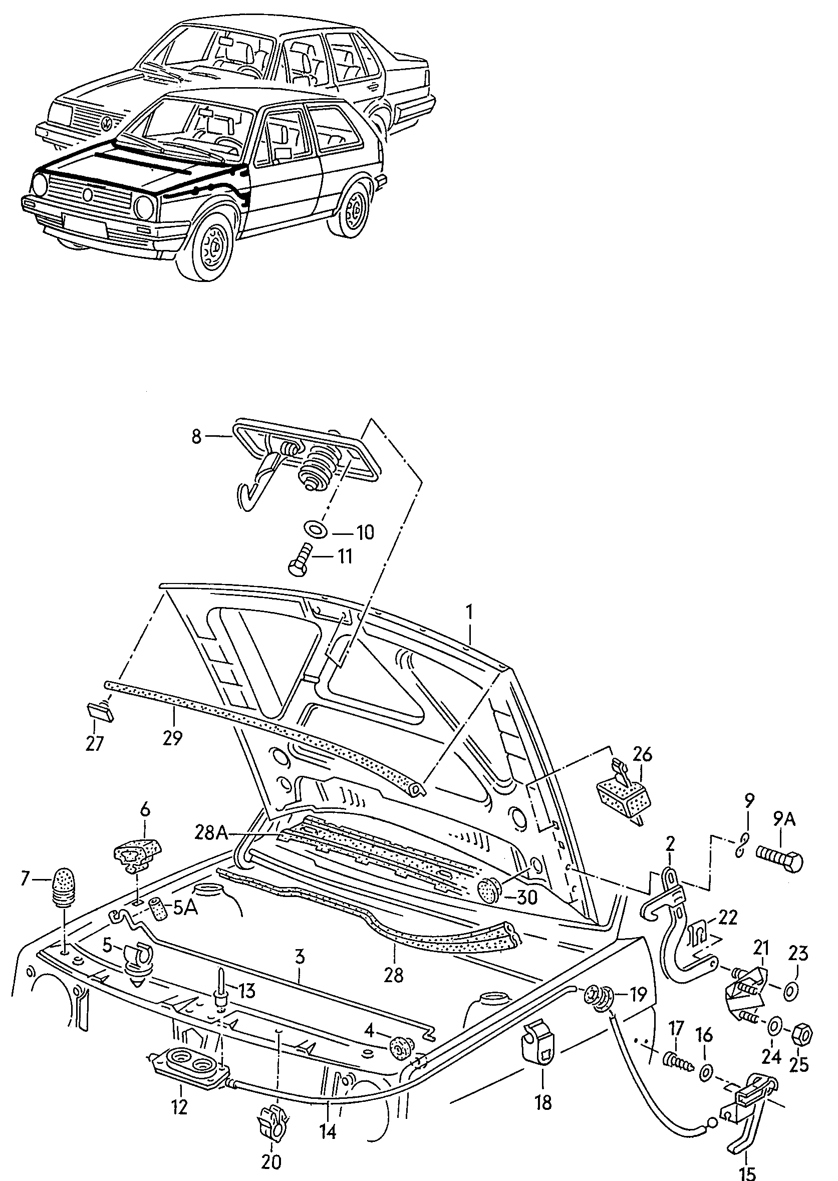 Seat 191 955 985 A - Diuza,spalare parbriz parts5.com