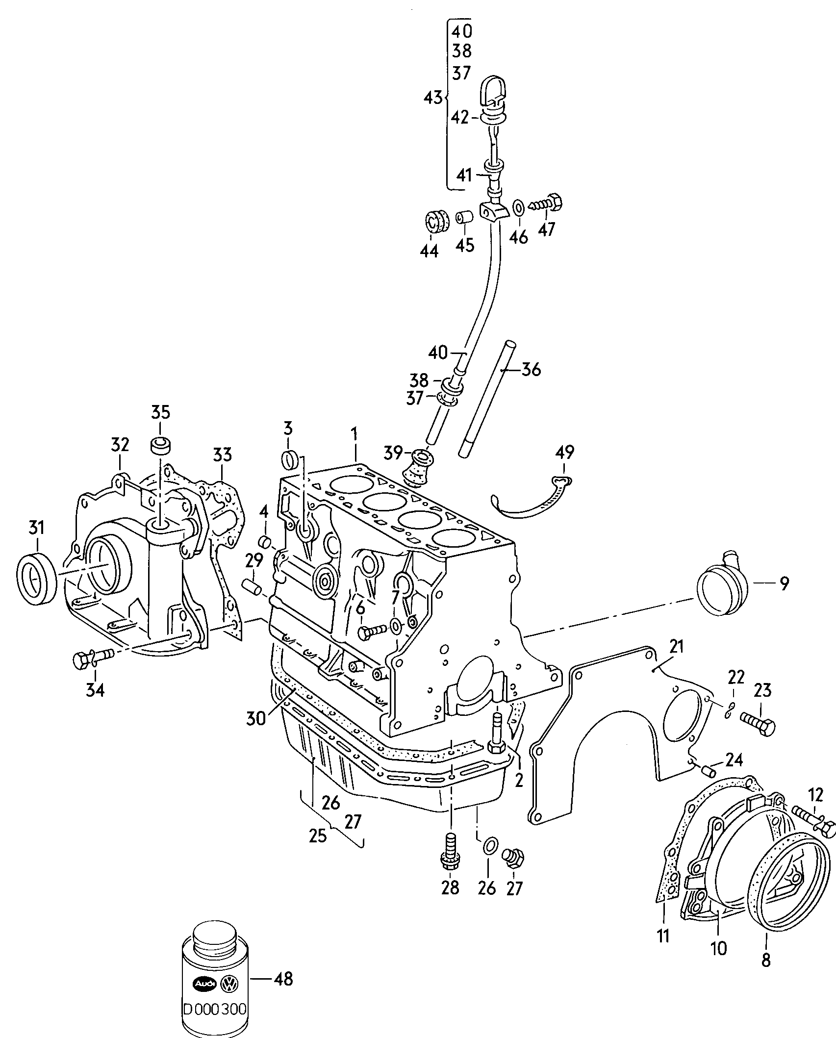 Seat 036 115 636 - Palnie, joja ulei parts5.com