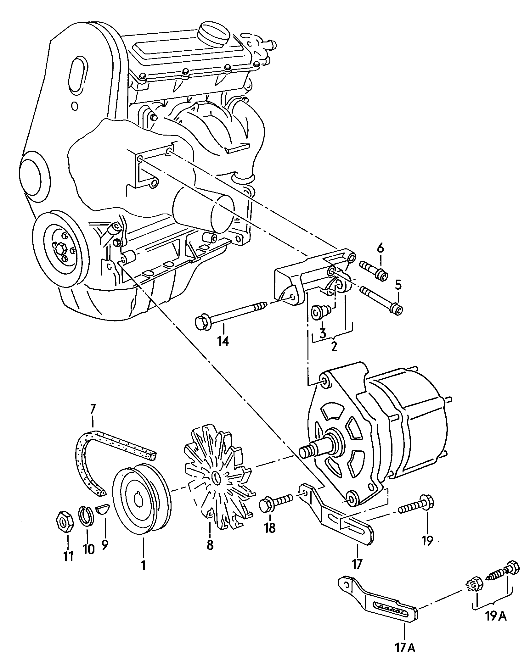 VW 052 903 137 F - Klinasti kaiš parts5.com