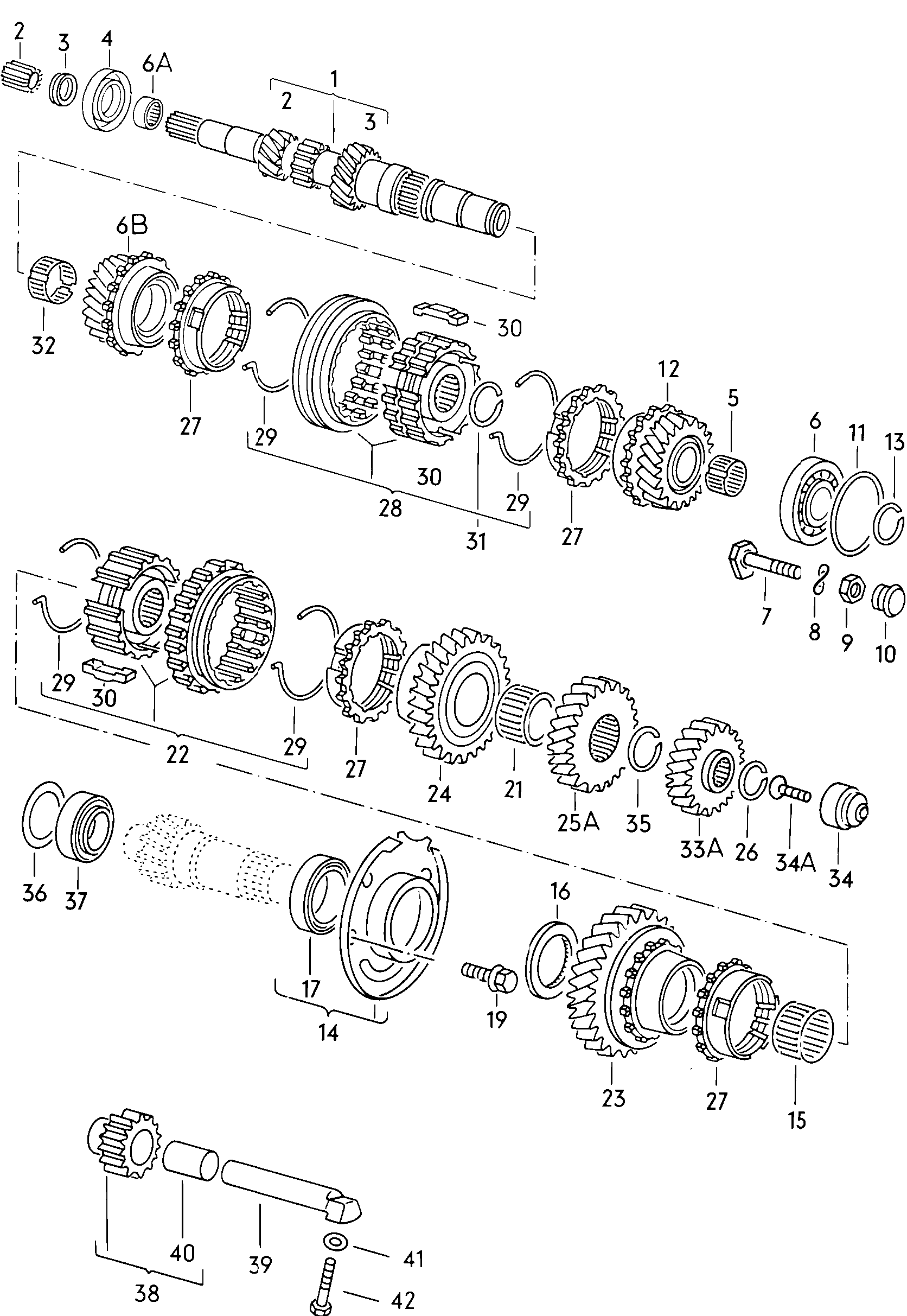 Skoda 311 405 625 N - Комплект колесен лагер parts5.com