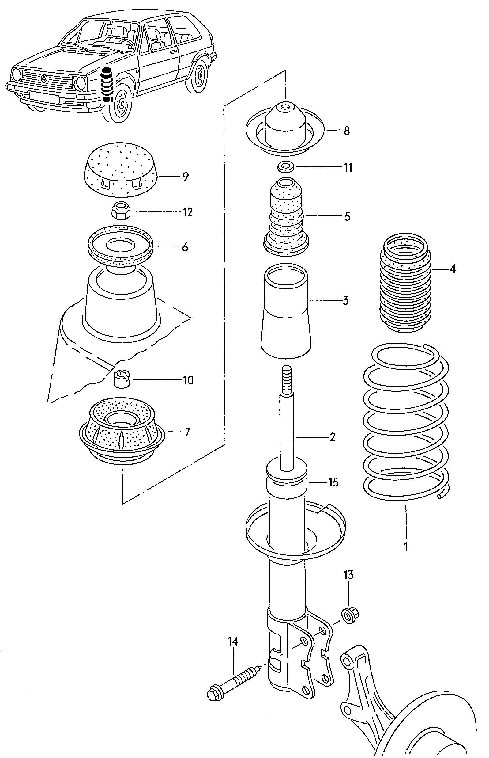 Seat 357 412 135 - Protective Cap / Bellow, shock absorber parts5.com