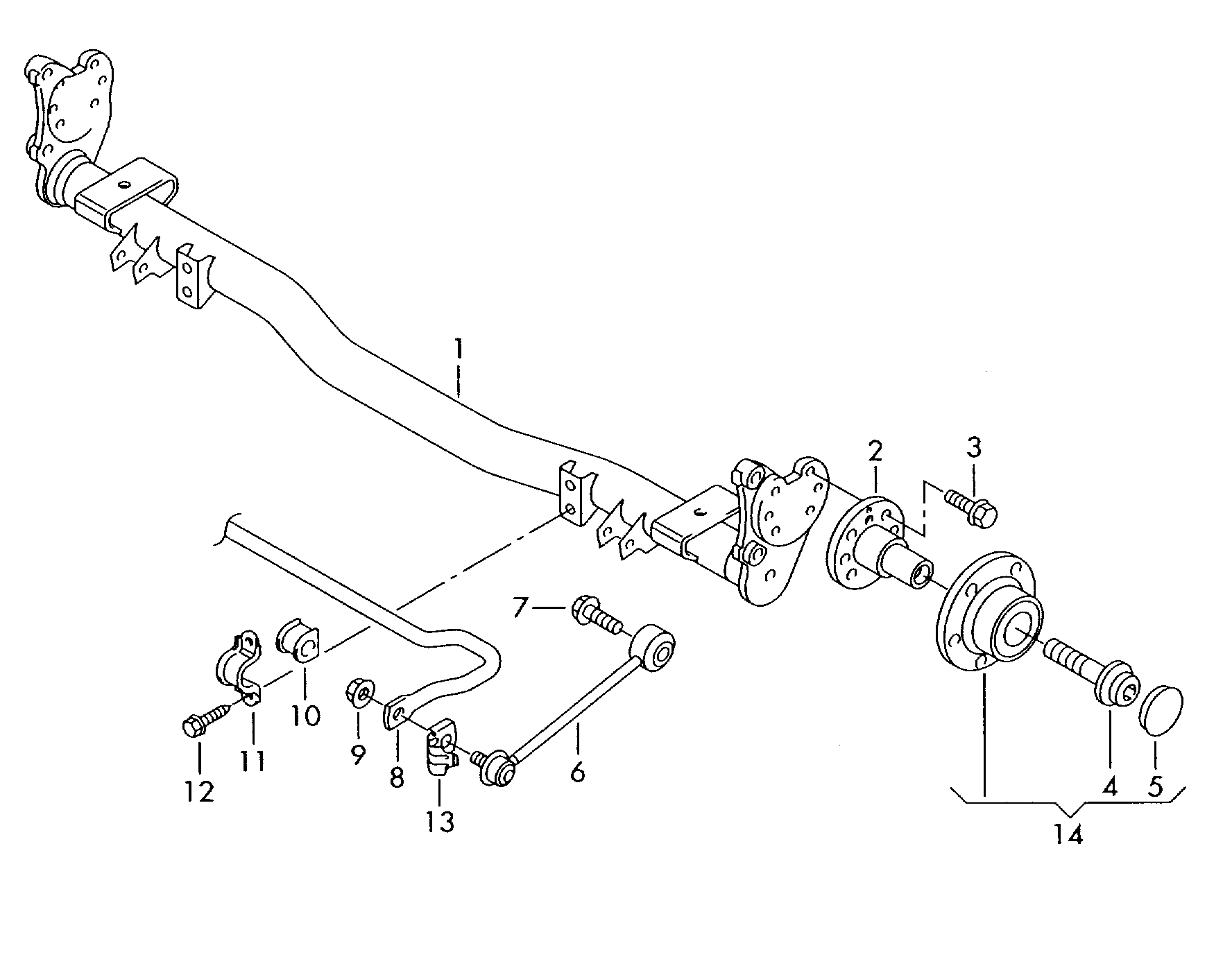 VAG 1T0598611A - Komplet ležaja kotača parts5.com