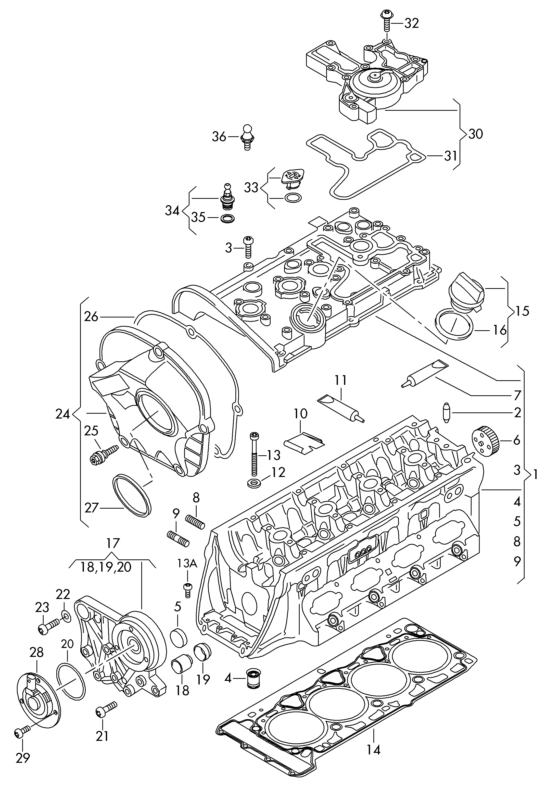 Seat 06L 109 259 A - Tsentraalmagnet,nukkvõlliasend parts5.com