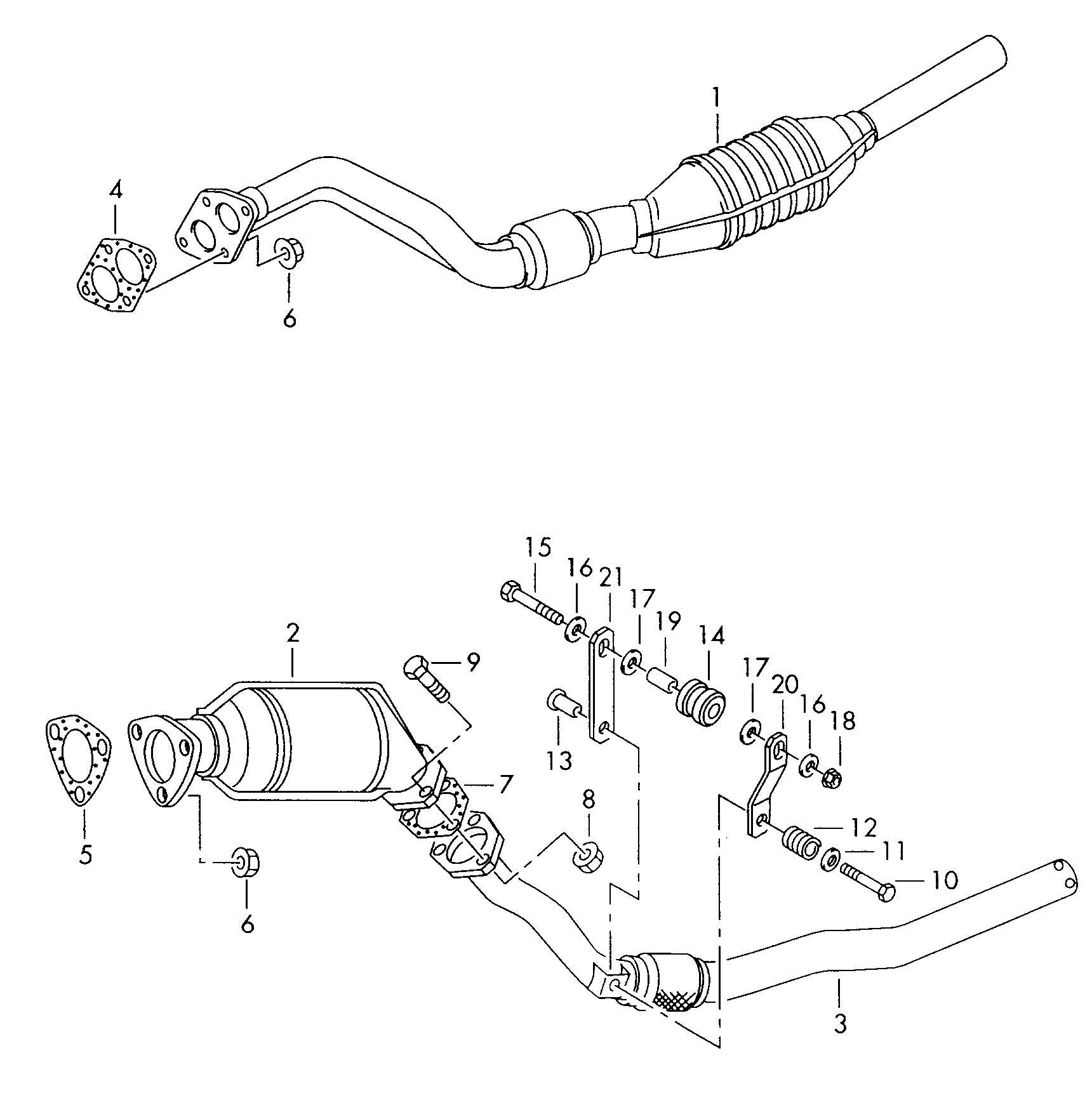 VAG N  90226403 - Nut, exhaust manifold parts5.com