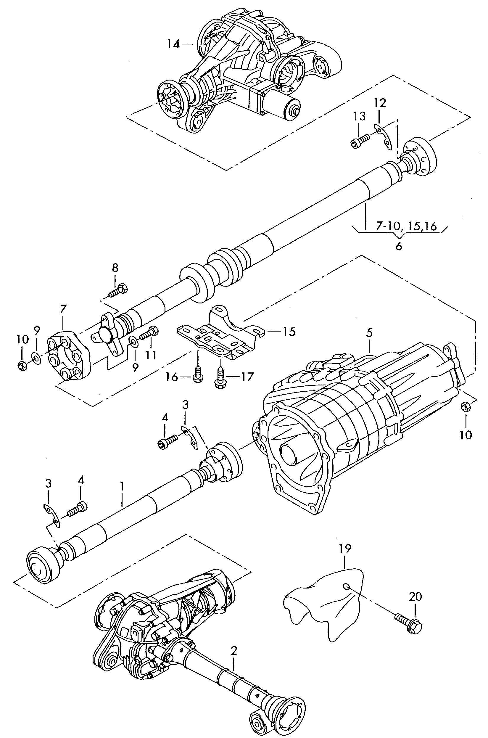 VW N  10403201 - Kit de distribution parts5.com