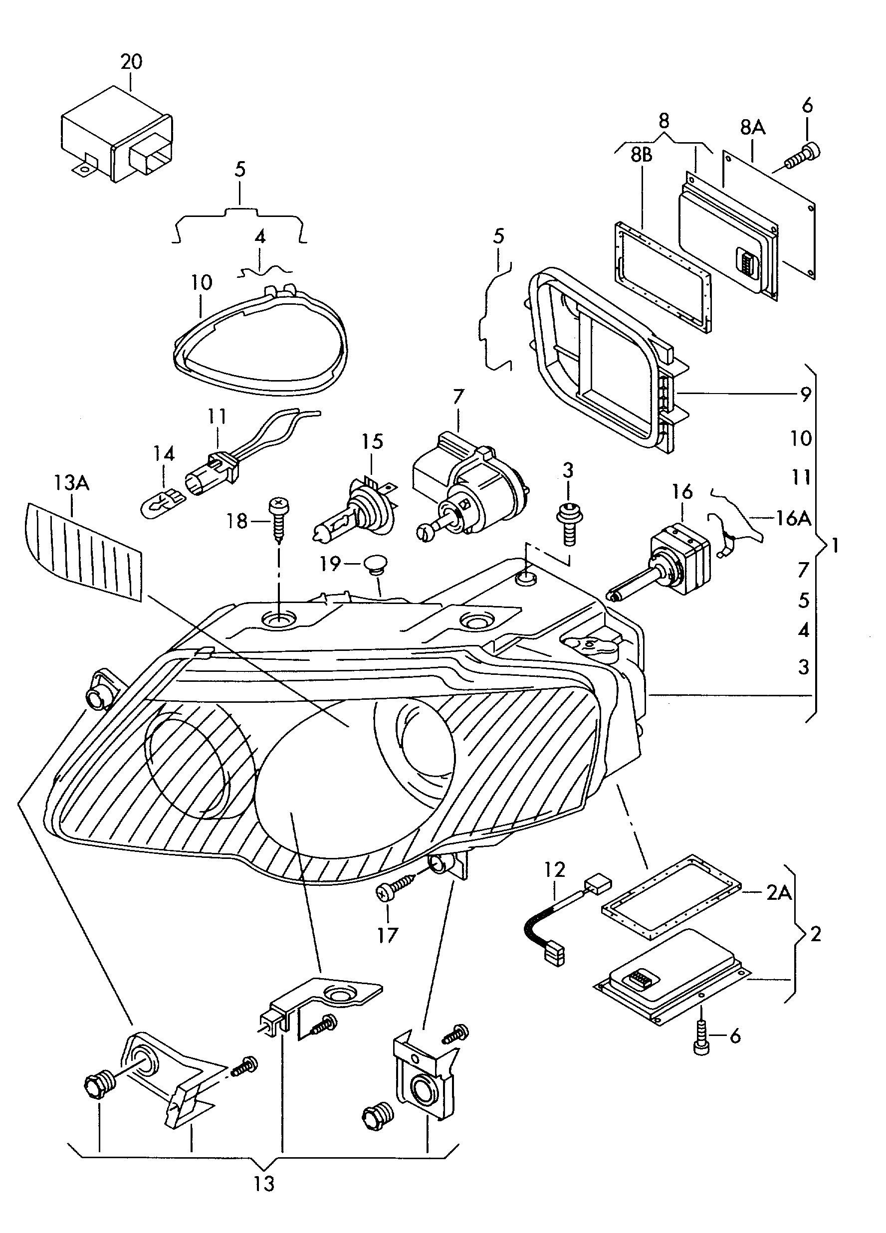 Faurecia N  01775310 - Polttimo, mutkavalonheitin parts5.com