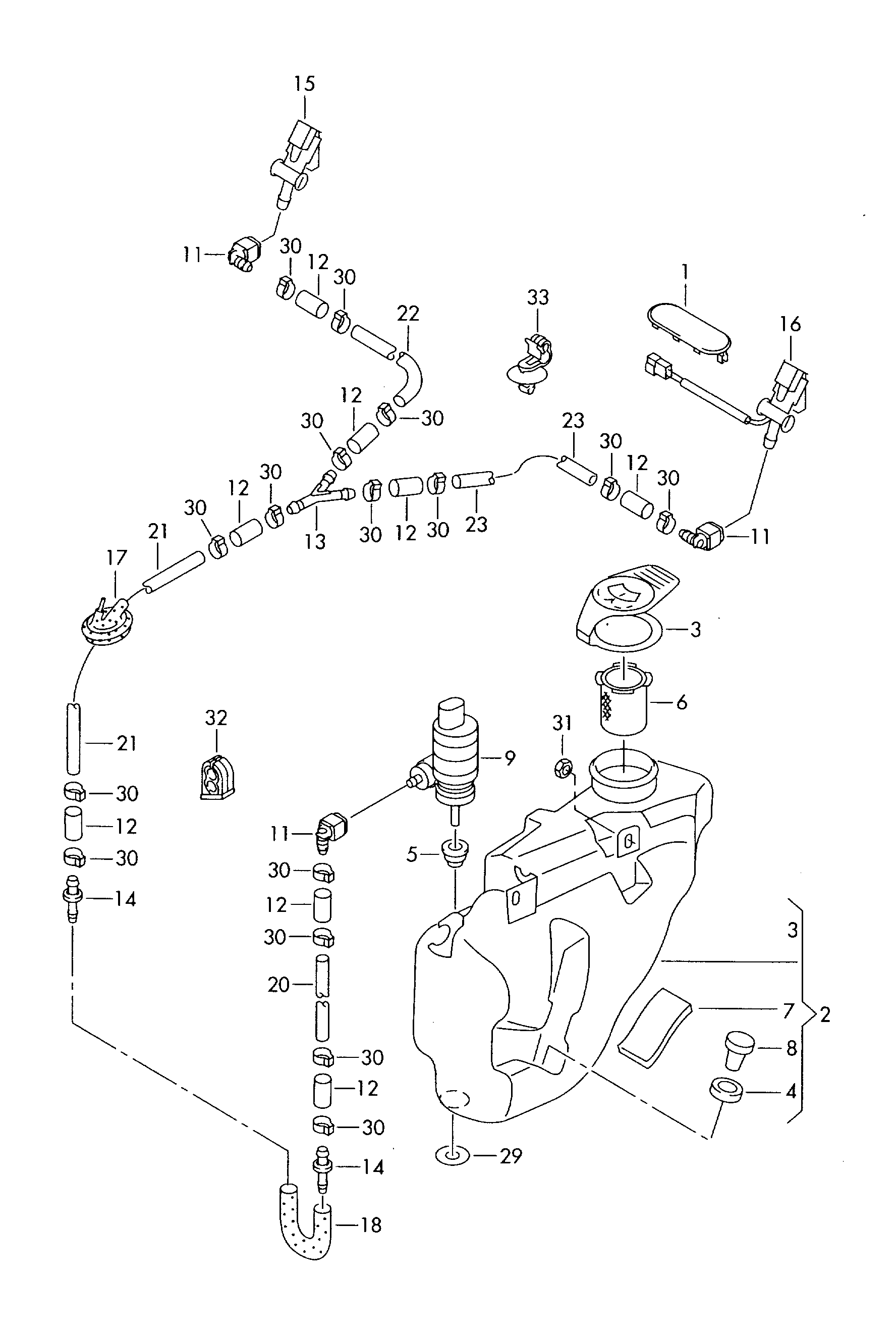 Skoda 6E0 955 985 A - Tryska ostřikovače, čištění skel parts5.com