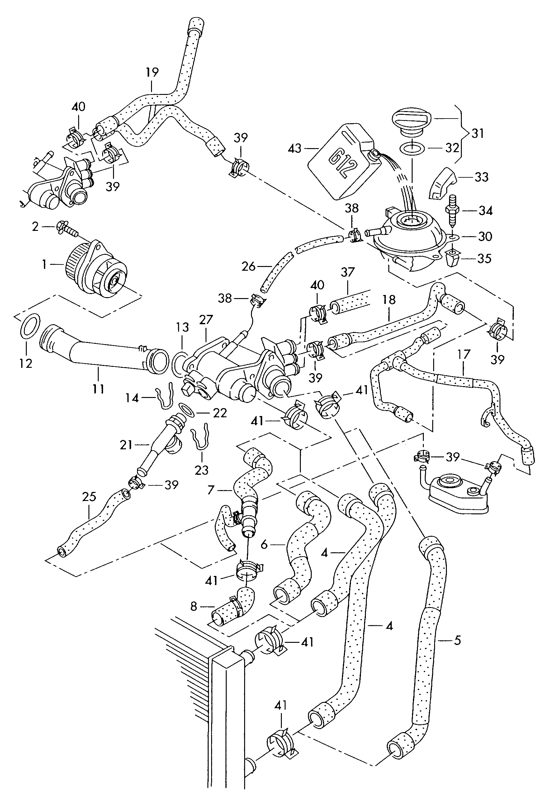 VAG 030 121 008C - Αντλία νερού parts5.com