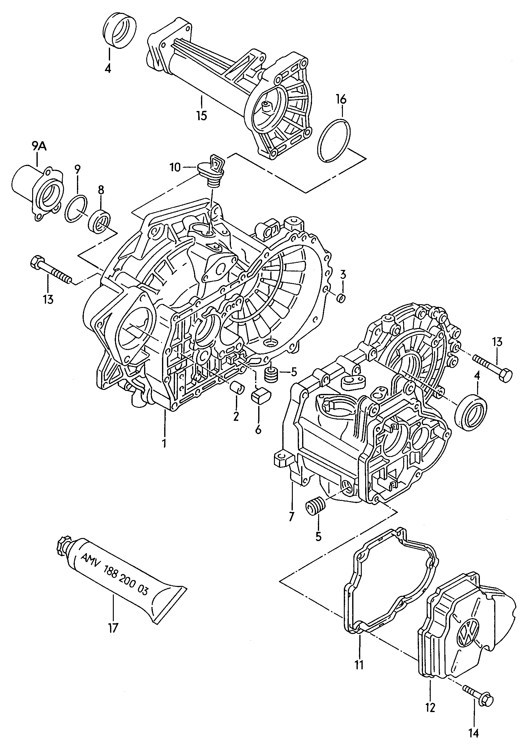 VW N 010 361 13 - Zahnriemensatz parts5.com