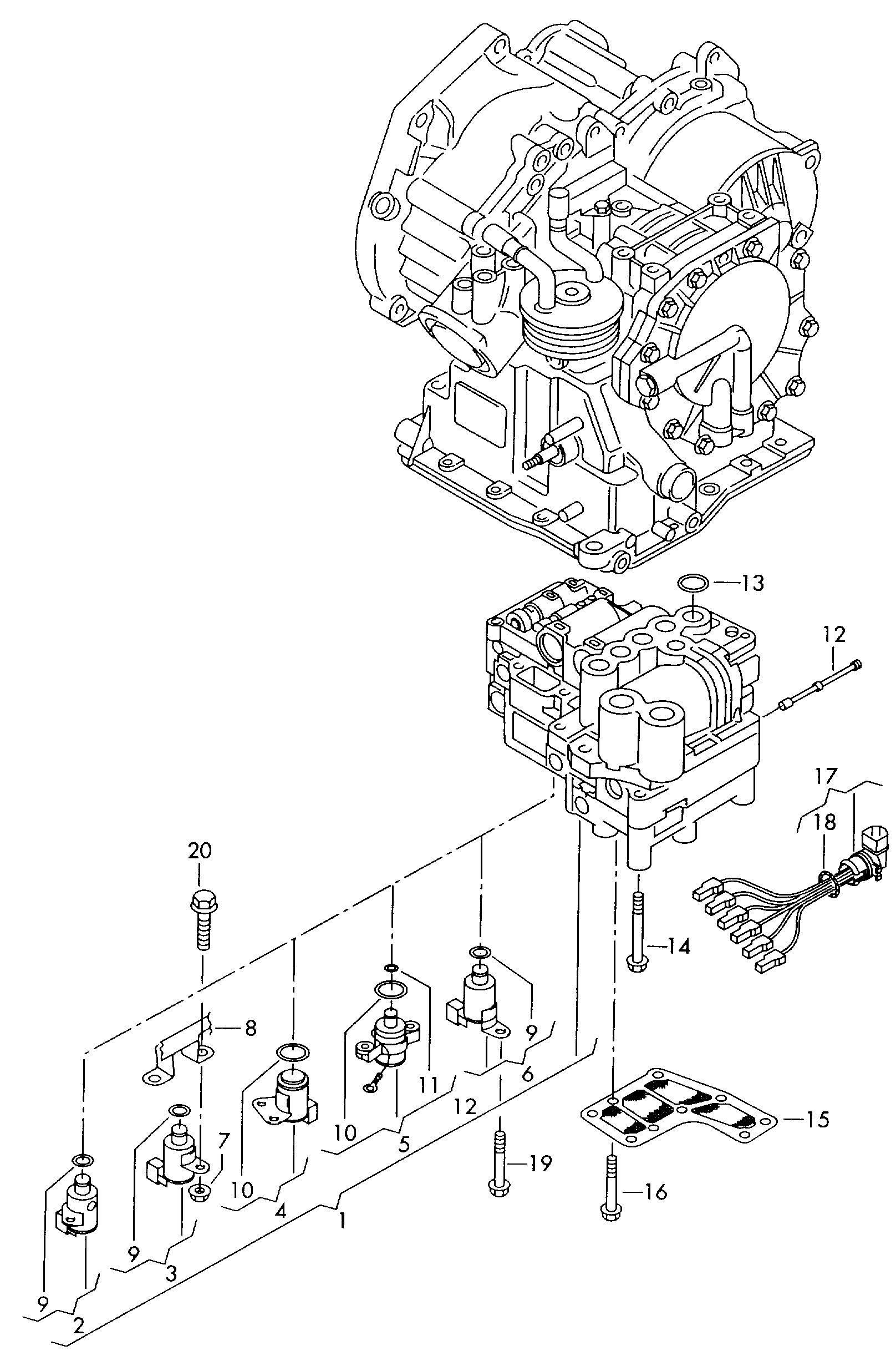 VW 001 325 429 A - Filtru hidraulic, cutie de viteze automata parts5.com