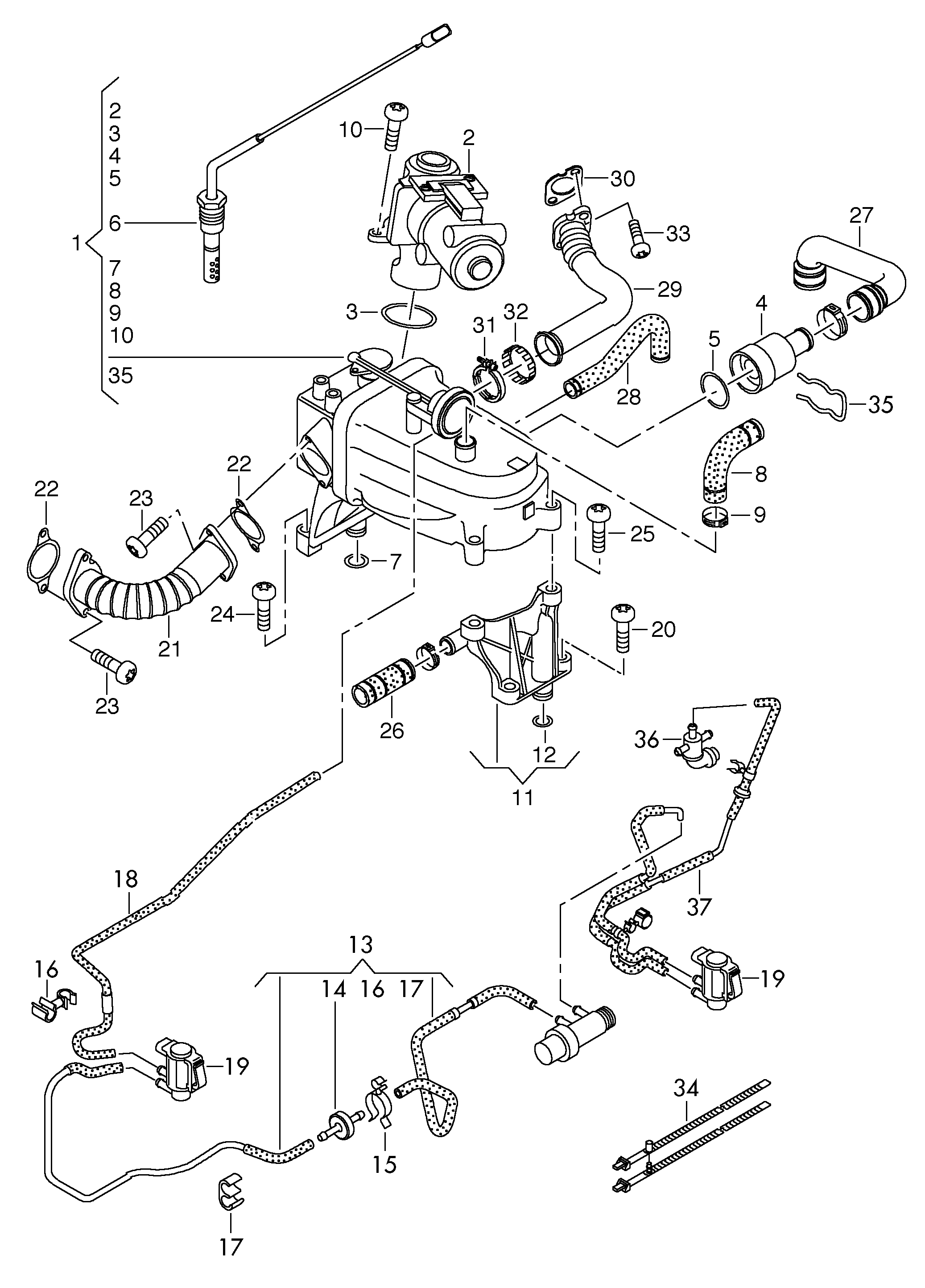 VAG N  90062702 - Прокладка, впускной коллектор parts5.com