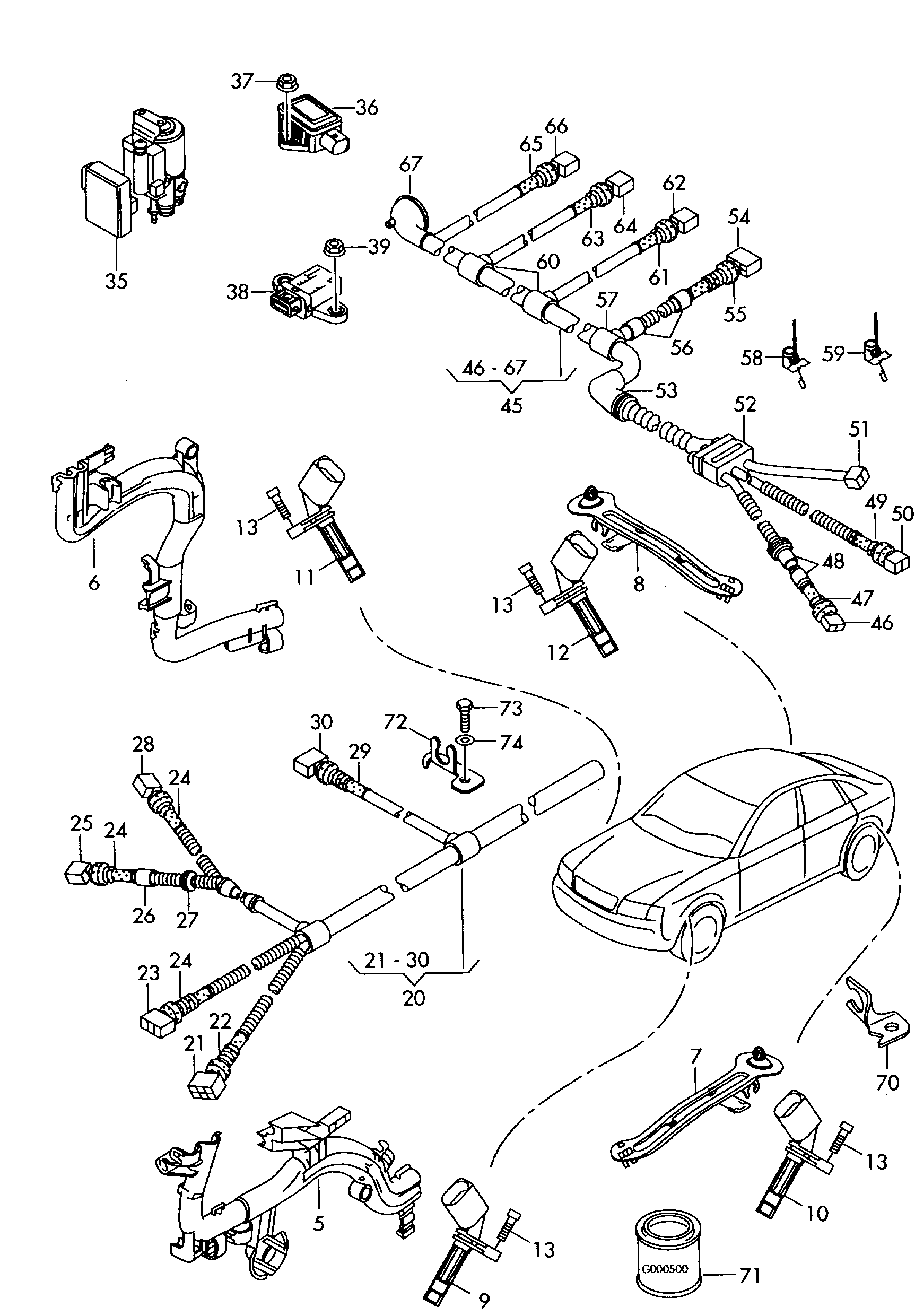 AUDI 4E0 927 804 D - Senzor,turatie roata parts5.com