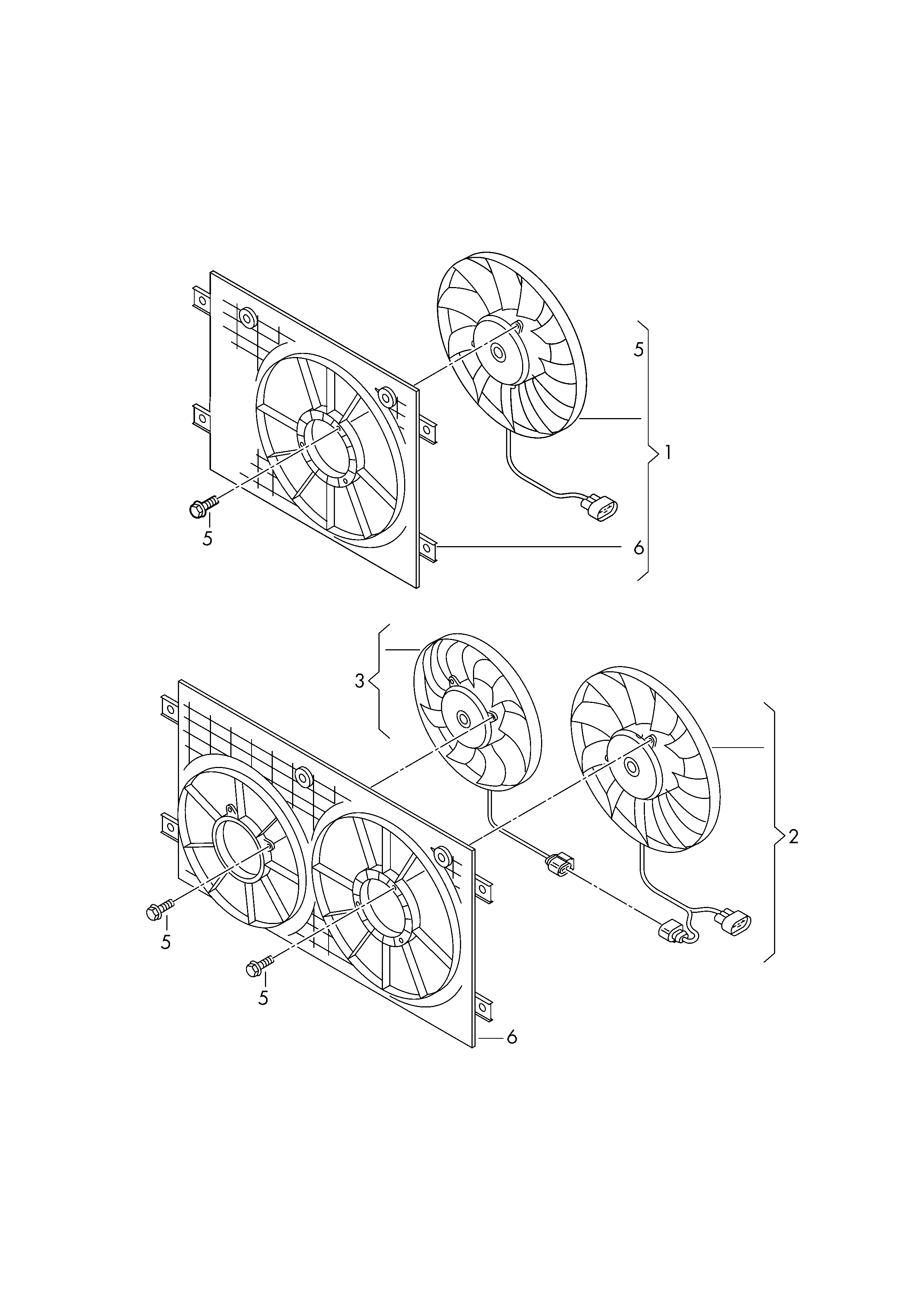 Seat 1K0 959 455 EA - Fan, radiator parts5.com