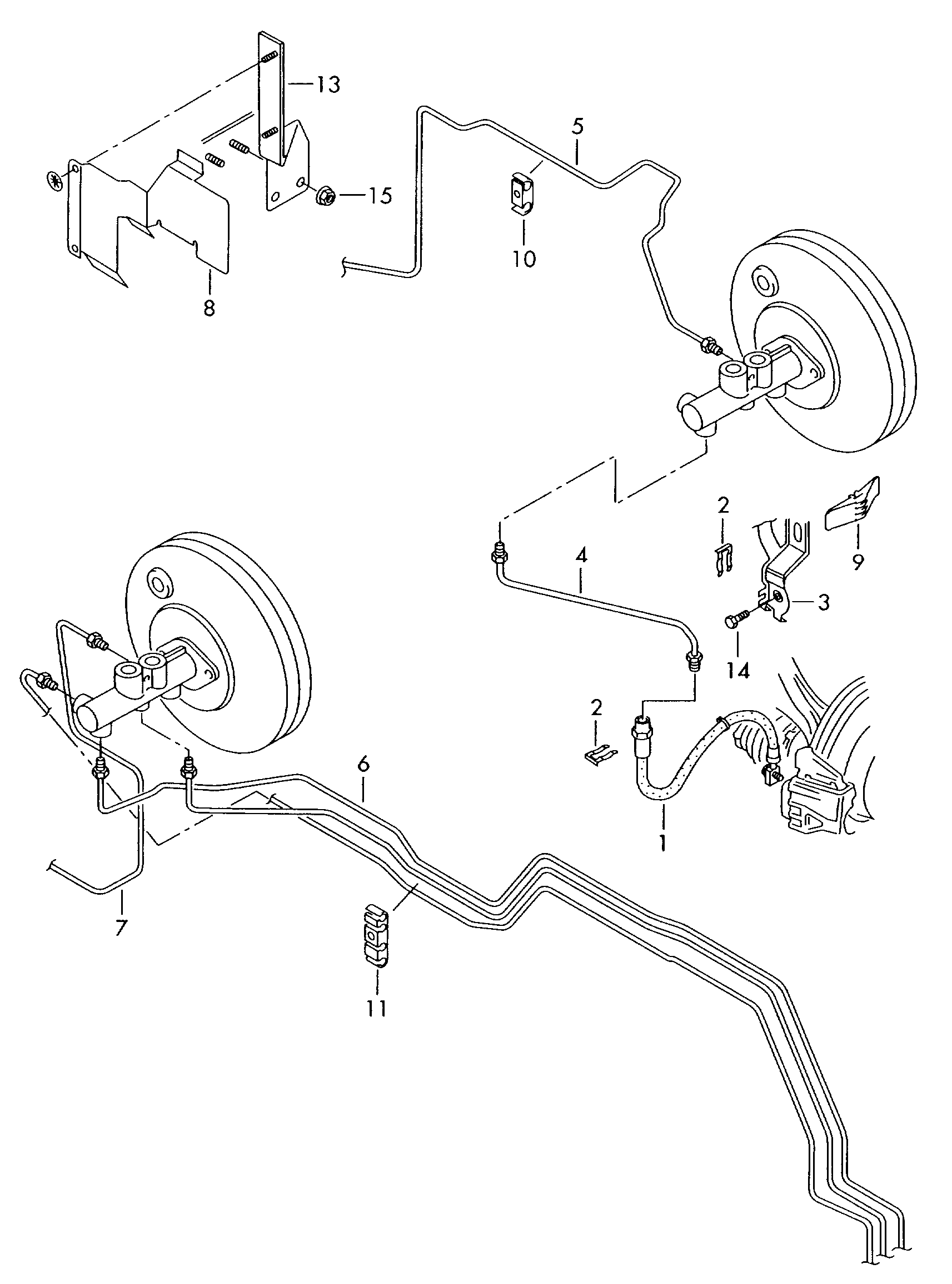 Seat 6R0611701H - Ελαστικός σωλήνας φρένων parts5.com