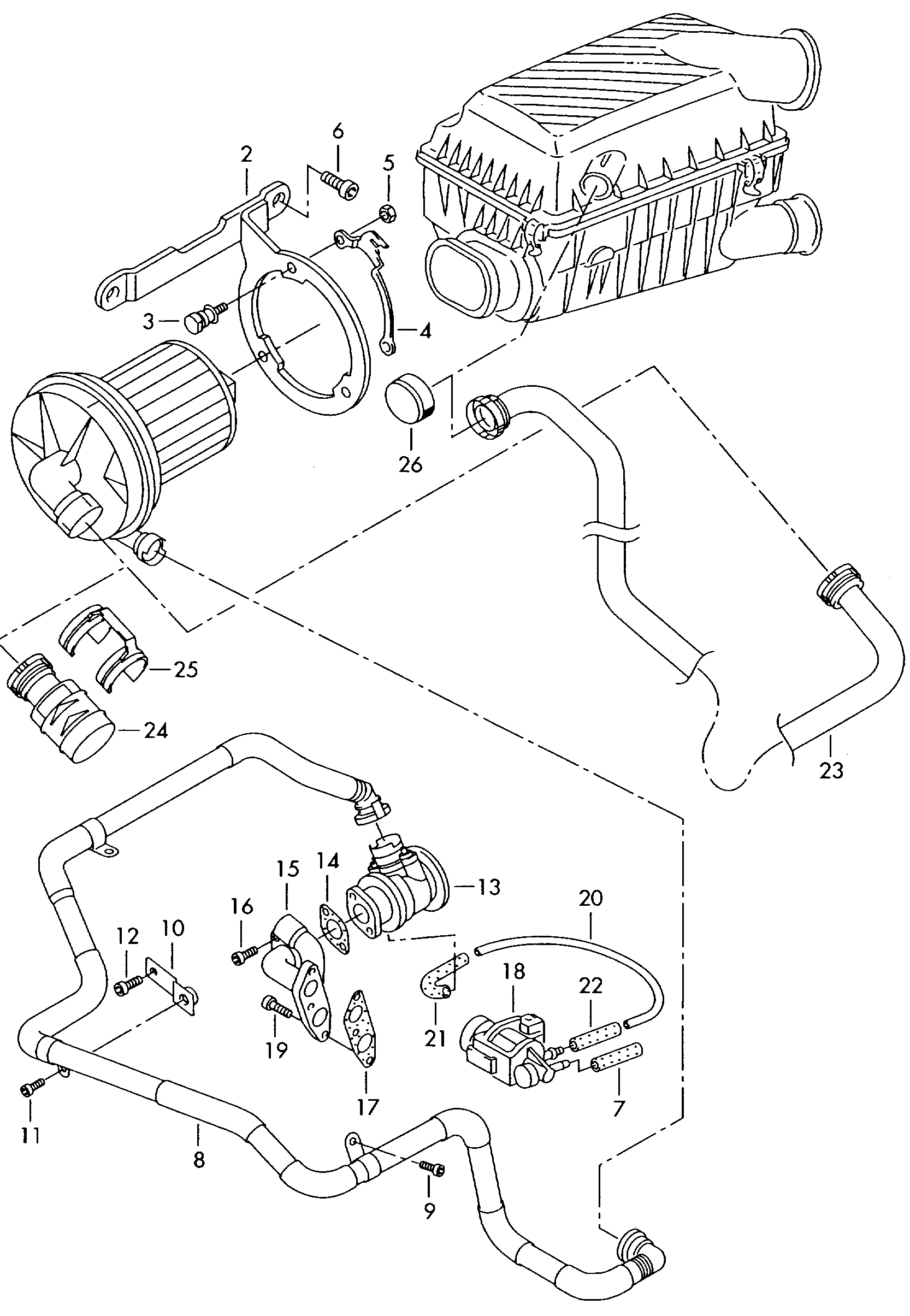 AUDI 06A 959 253 B - Pompa powietrza wtórnego parts5.com