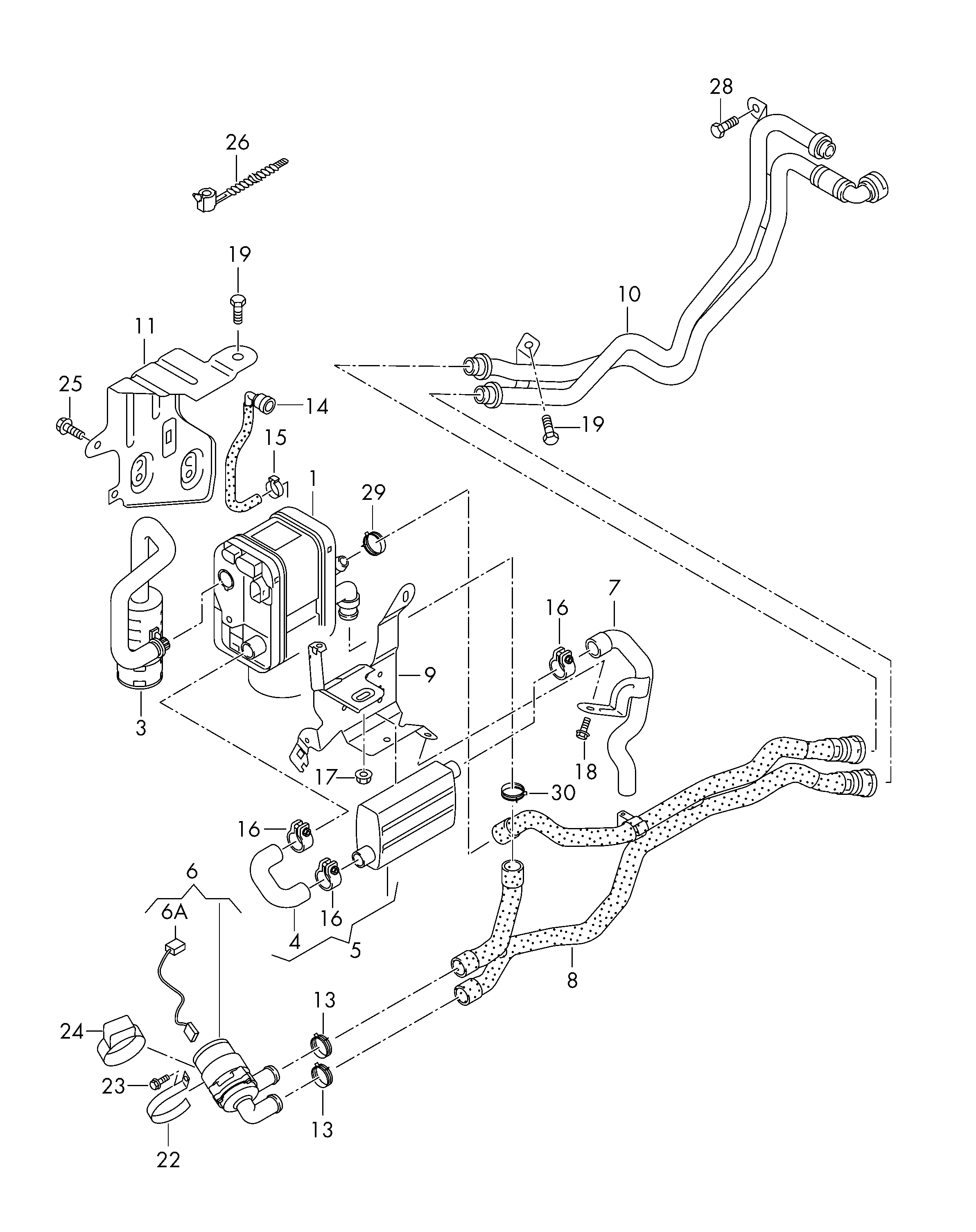 Seat 7N0 965 561 - Допълнителна водна помпа parts5.com