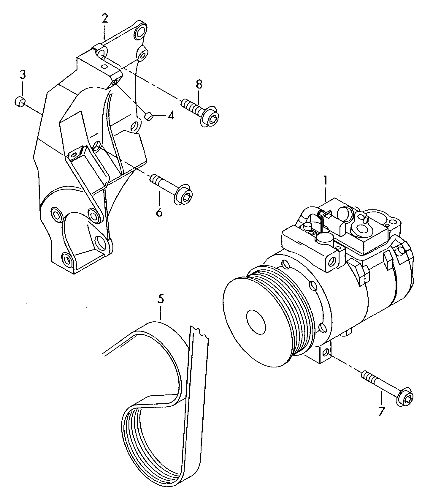 VAG 7L6820803H - Kompressor,kliimaseade parts5.com