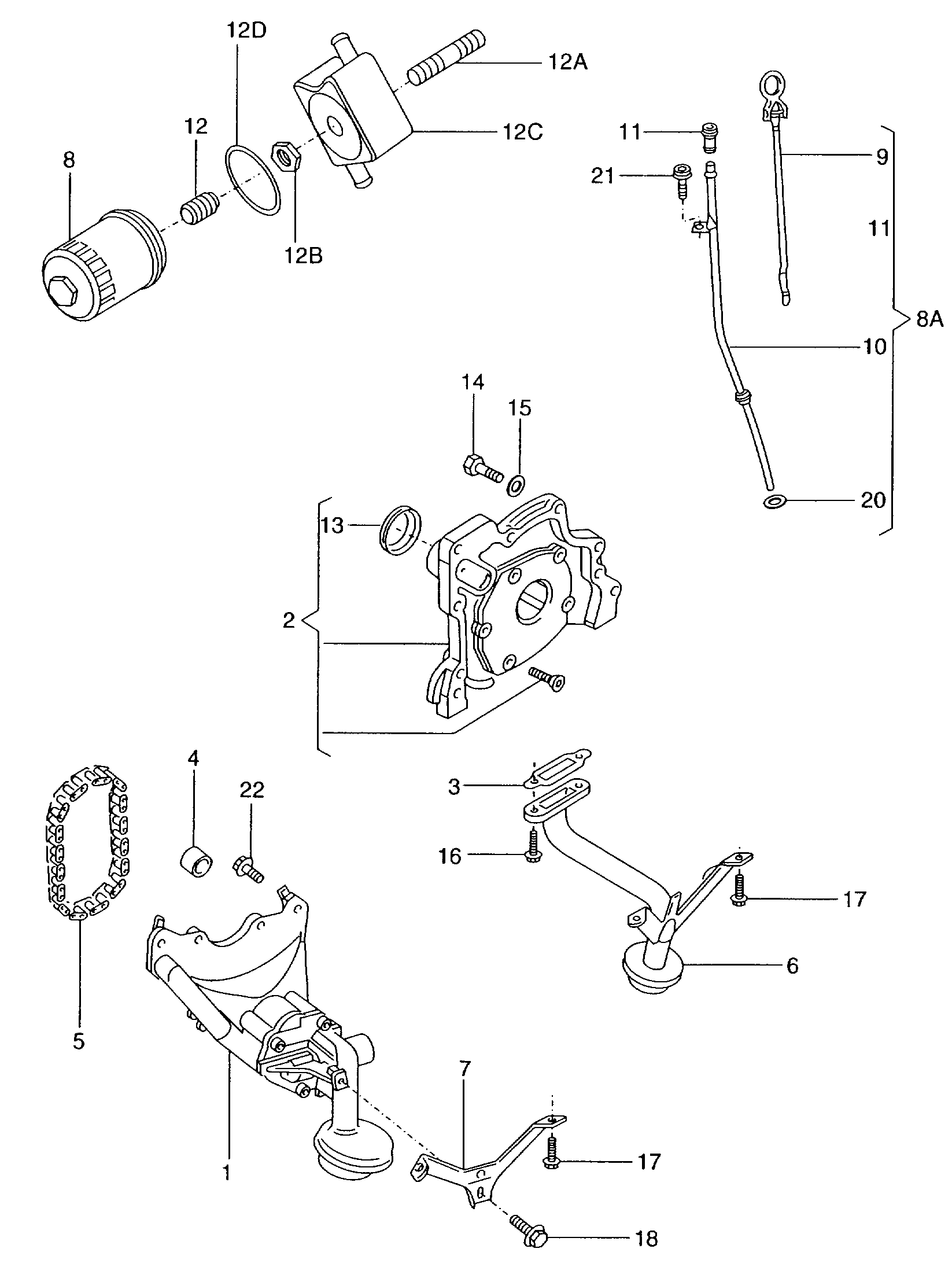 Seat 036 103 085 G - Tesniaci krúżok vačkového hriadeľa parts5.com