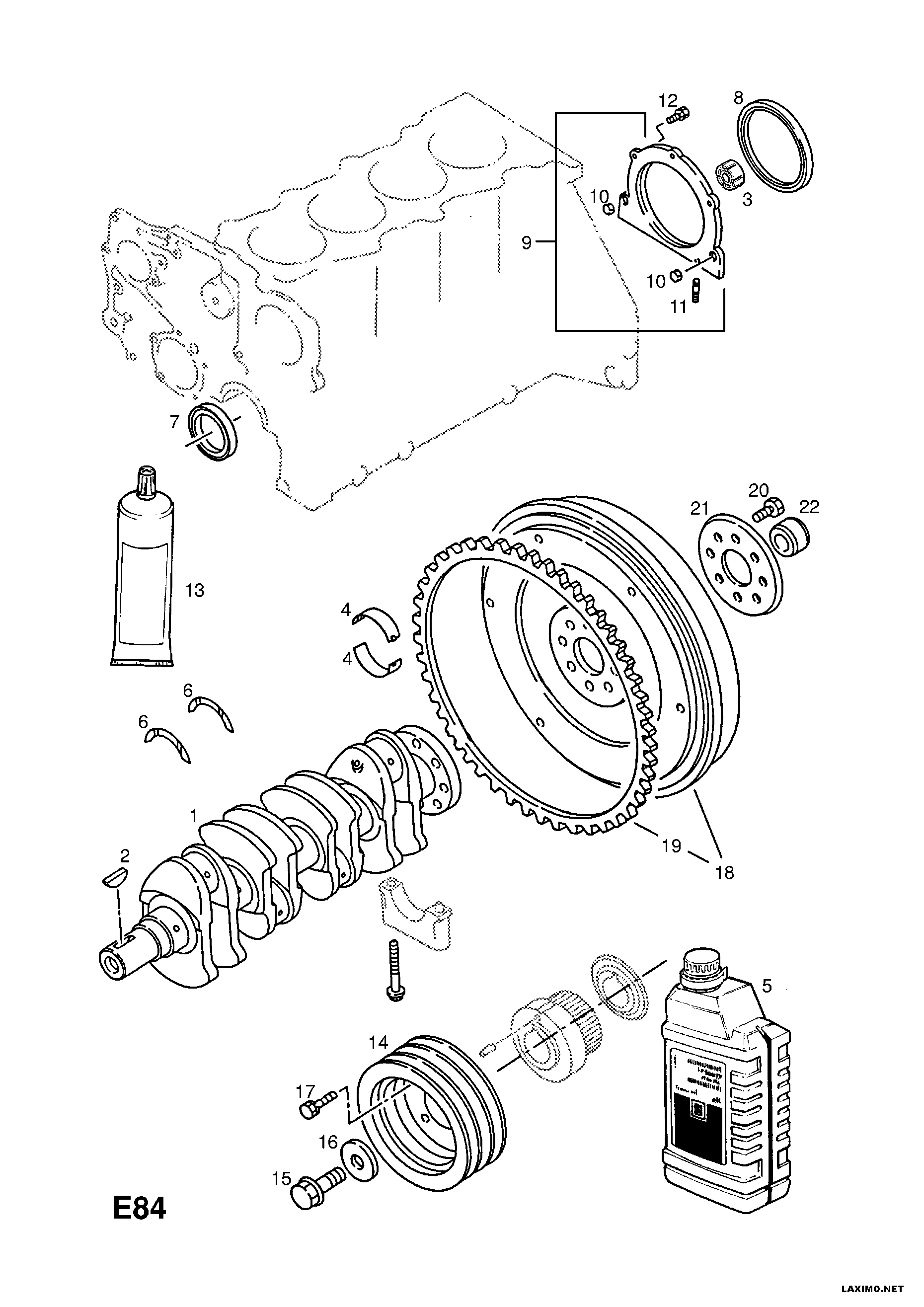 Opel 15 03 302 - Gasket, oil sump parts5.com